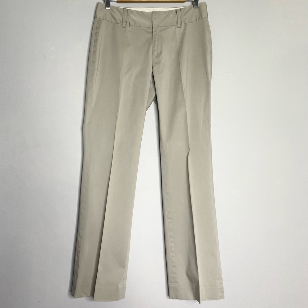 Banana Republic Women’s Contoured Fit Flat Front Stretch Chino Pants Size 4